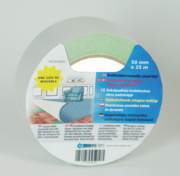 TEJP DUBBELHÄ HÖG/LÅH 12MMX25M