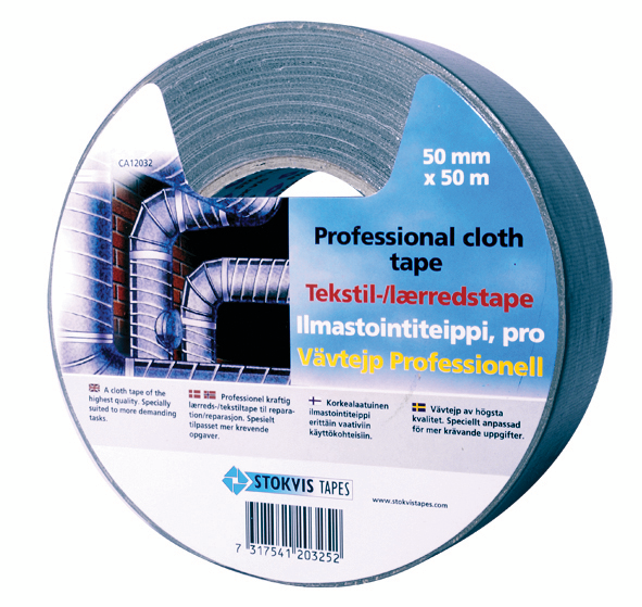 VÄVTEJP PROFFS SILVER 50MMX50M