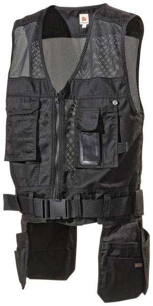 HANTVERKSVÄST 218PB SVART M