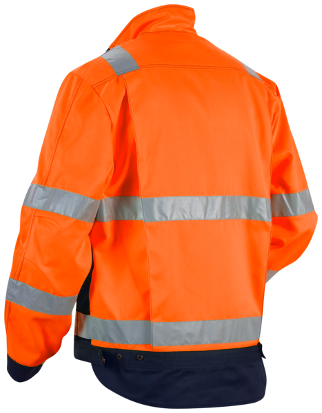 Takki Blåkläder Hi-Vis 402318045389 oranssi-tummansininen