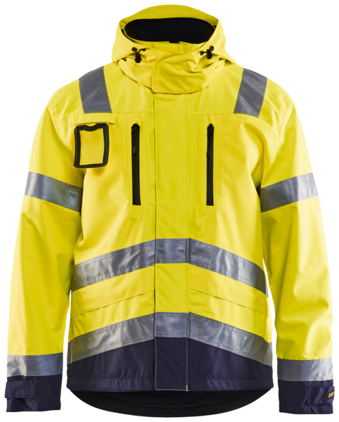 Kuoritakki Blåkläder Hi-Vis 483719773389 keltainen-tummansininen