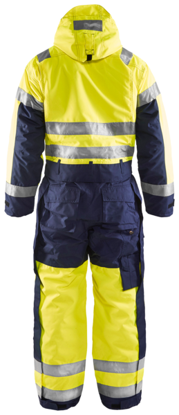 Talvihaalari Blåkläder Hi-Vis 676319773389 keltainen-mariininsininen