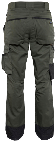 Puutarhurinhousut Blåkläder naisten 715418354699 vihreä/musta