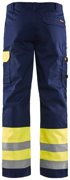 Housut Blåkläder Hi-Vis 158418603389 keltainen-tummansininen