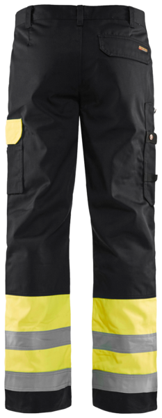 Housut Blåkläder Hi-Vis 158418603399 keltainen-musta