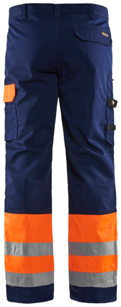 Housut Blåkläder Hi-Vis 158418605389 oranssi-tummansininen