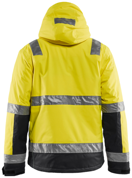 Talvitakki Blåkläder Hi-Vis 487019873399 keltainen-musta