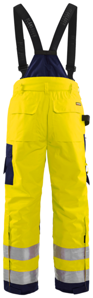 Talvihousut Blåkläder olkaimelliset Hi-Vis 188519773389 kelt./tummansin.