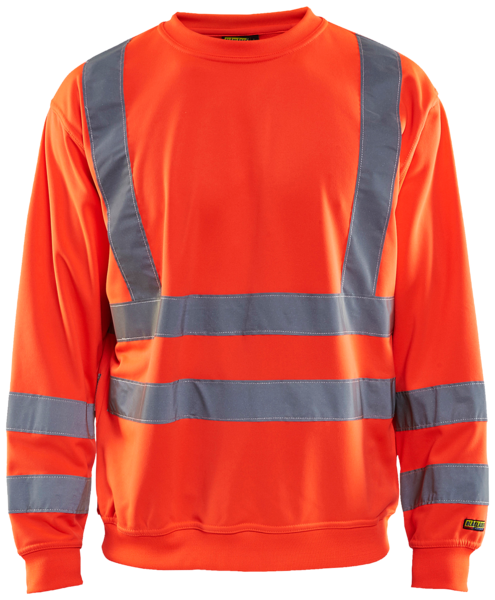 Collegepaita Blåkläder Hi-Vis 334119745500 punainen