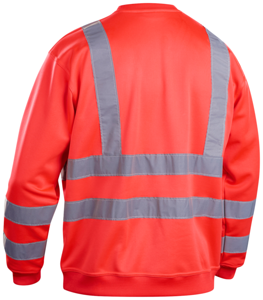 Collegepaita Blåkläder Hi-Vis 334119745500 punainen
