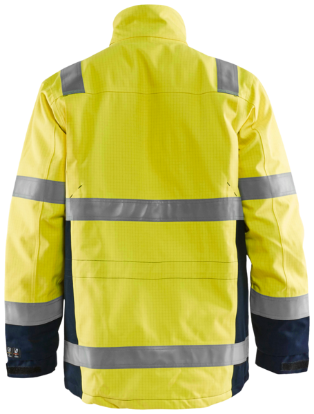 Talvitakki Blåkläder Multinorm 44683389 keltainen/mariininsininen