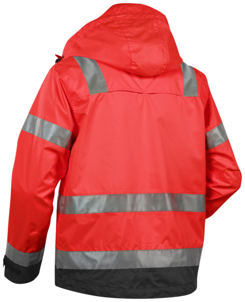 Kuoritakki Blåkläder Hi-Vis 483719775599 punainen-musta