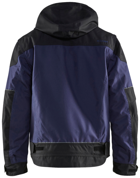 Talvitakki Blåkläder 488619778999 tummansininen/musta