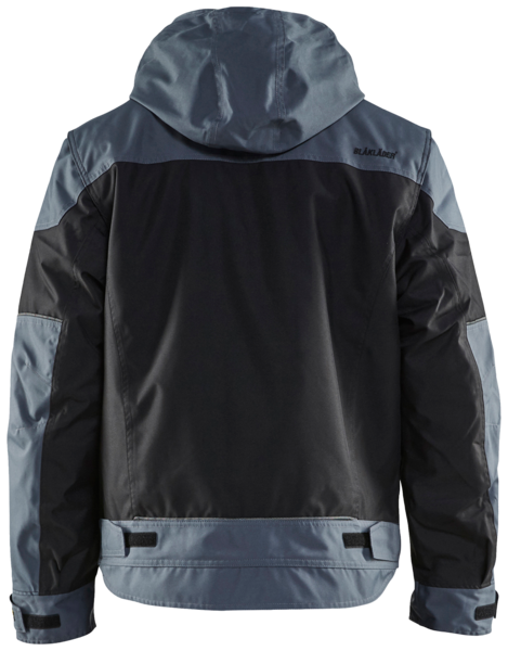 Talvitakki Blåkläder 488619779994 musta/harmaa