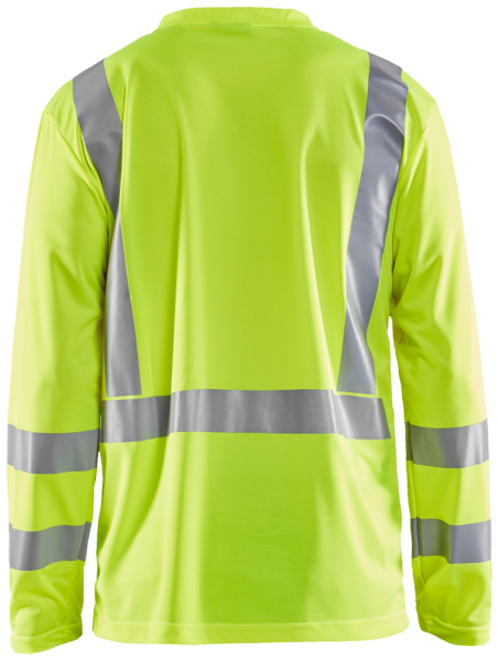 T-paita Blåkläder Hi-Vis pitkähihainen 338310113300 keltainen