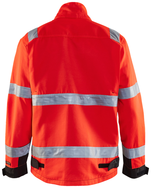 Takki Blåkläder Hi-Vis 406418115599 punainen-musta