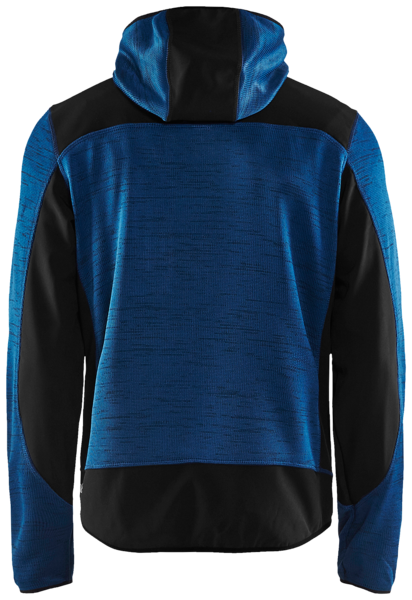 Softshell-takki Blåkläder neulottu 493021178889 sininen-mariininsininen