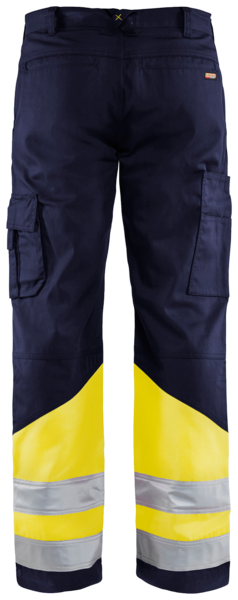 Housut Blåkläder Hi-Vis 156418118933 keltainen-tummansininen