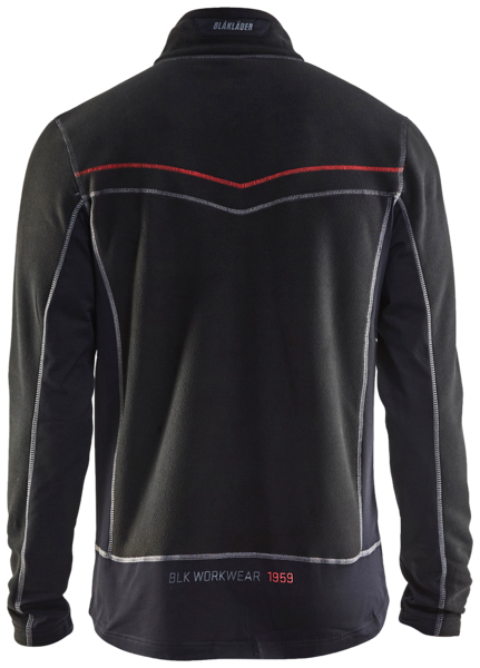 Microfleecetakki Blåkläder 499710109900 musta