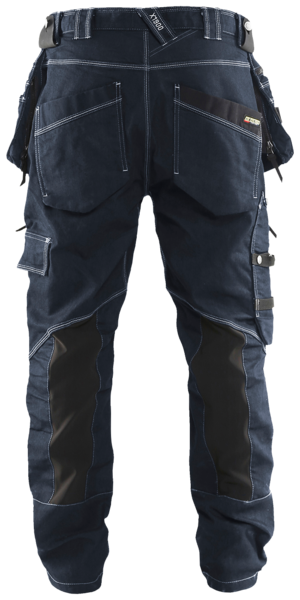 Riipputaskuhousut Blåkläder 199911418999 tummansininen/musta