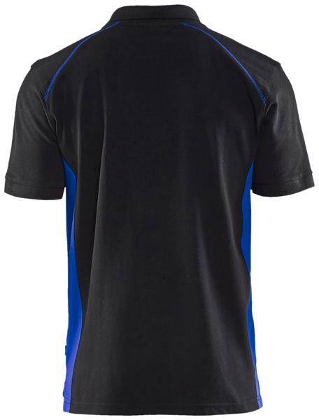 Pikeepaita Blåkläder 332410509985 musta/keskisininen