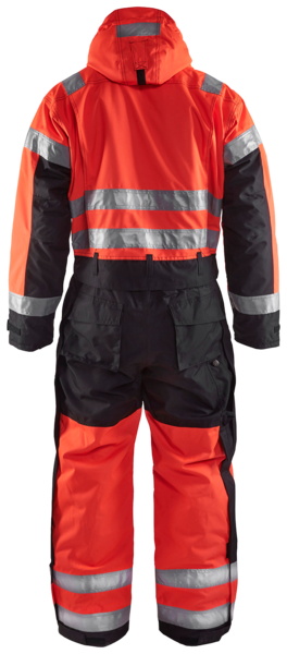 Talvihaalari Blåkläder Hi-Vis 676319775599 punainen-musta