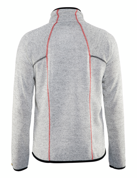 Takki Blåkläder 494221179056 neulottu harmaa/punainen