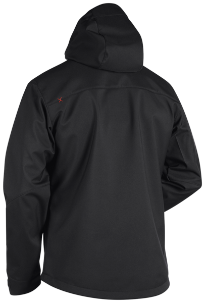 Softshell-takki Blåkläder 494925179956 musta-punainen