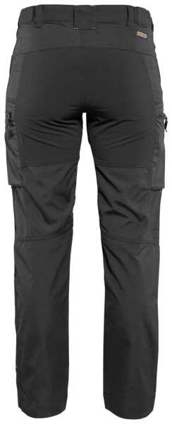 Naisten stretch-housut Blåkläder 715918459899 tummanharmaa/musta