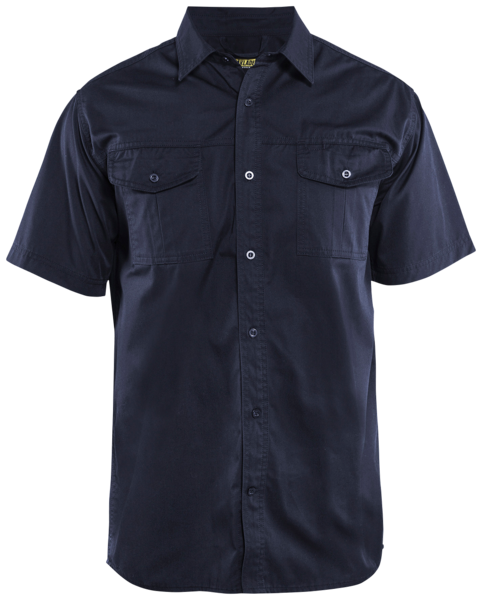 Lyhythihainen kauluspaita Blåkläder 329611908900 mariininsininen