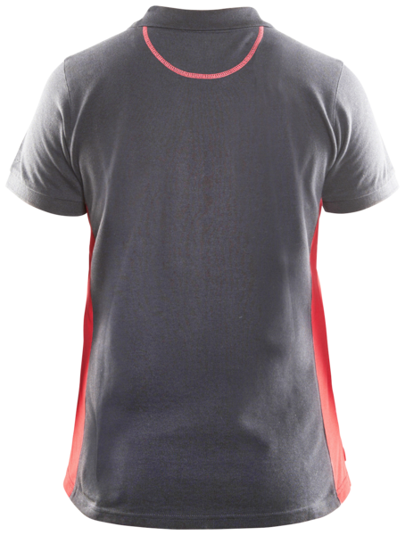 Pikepaita Blåkläder 339010509456 Harmaa/Punainen