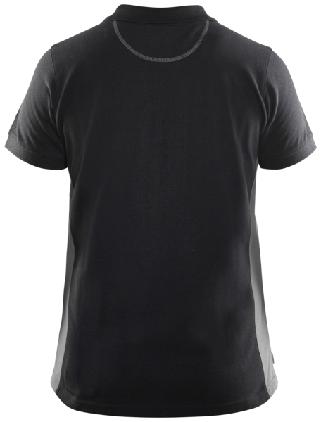 Naisten pikeepaita Blåkläder 339010509994 musta/harmaa