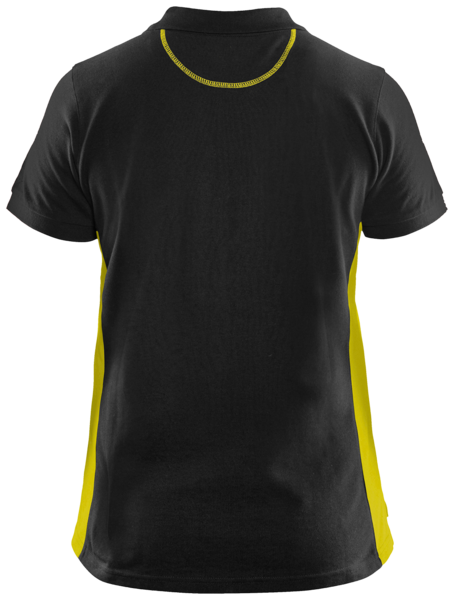 Pikeepaita Blåkläder 339010509933 musta/keltainen