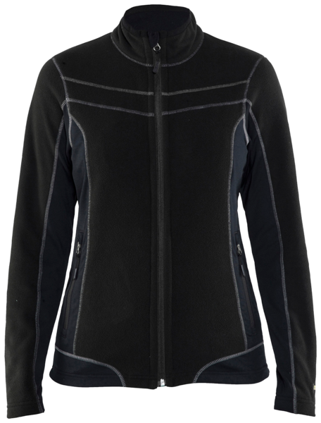 Naisten Fleece Blåkläder 492410109900 Musta