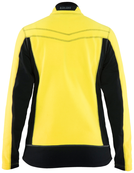 Naisten Fleece Blåkläder 492410103399 Keltainen/Musta