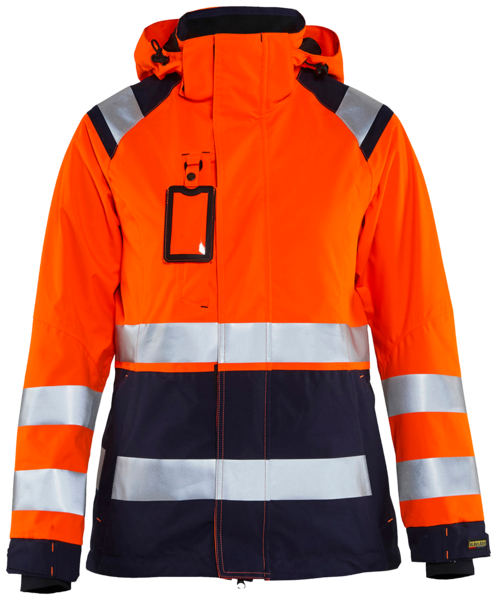 Kuoritakki Blåkläder 490419875389 Orans/Sininen