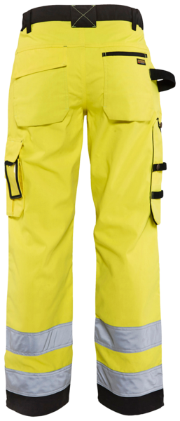 Naisten Housut Blåkläder 715518113399 Keltainen/Musta