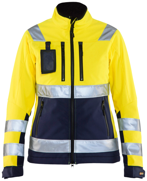 Softshelltakki Blåkläder 490225173399 Keltainen/Sininen