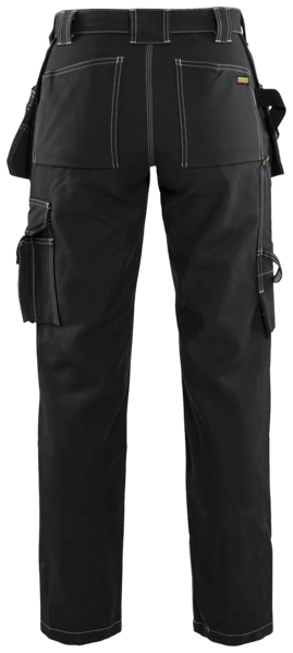 Naisten Housut Blåkläder 154513709900 Musta