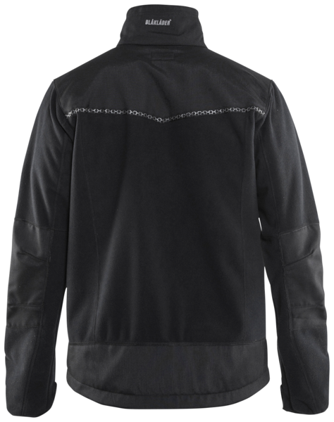 Fleecetakki Blåkläder 495525249900 tuulenpitävä musta