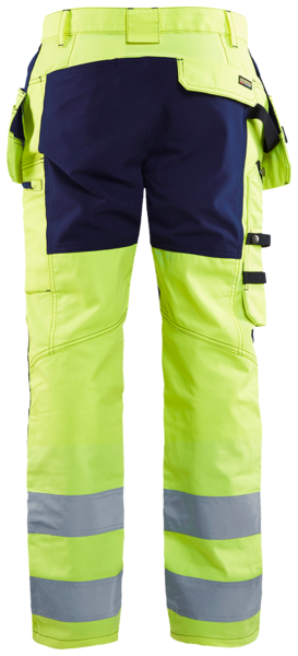 Housut Blåkläder 155218113389 huomiokeltainen/tummansininen