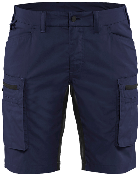 Shortsit Blåkläder 714918458999 Sininen/Musta