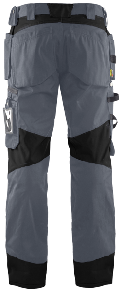 Riipputaskuhousut Blåkläder 155518609499 harmaa/musta