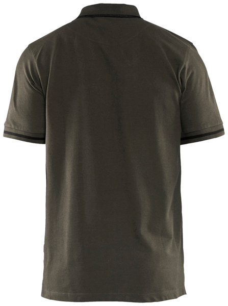 Pikeepaita Blåkläder 338910504599 tummanvihreä/musta