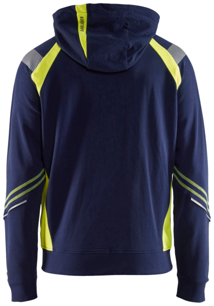 Huppari Blåkläder 343311588933 tummansininen/keltainen