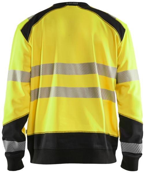 Collegepaita Blåkläder 354125283399 huomio keltainen/musta