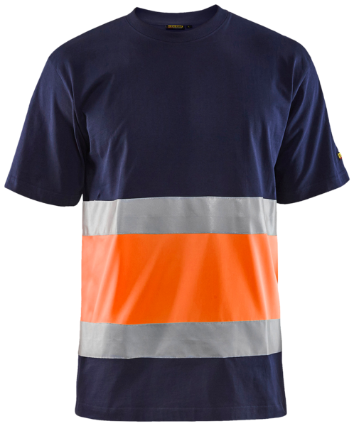 Paita Blåkläder 338710308853 sininen/oranssi