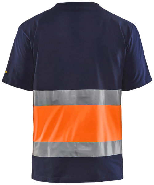 Paita Blåkläder 338710308853 sininen/oranssi