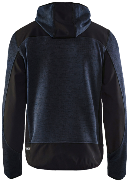 Softshelltakki Blåkläder 493021178699 sininen/musta