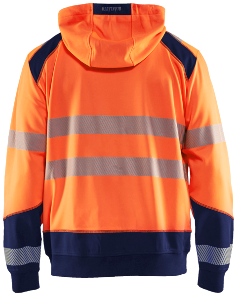 Huppari Blåkläder 354625285389 oranssi/tummansininen